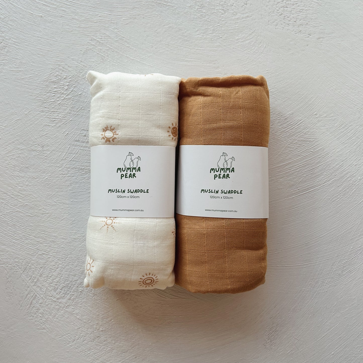 Swaddle Duo - Golden & Sunny Days