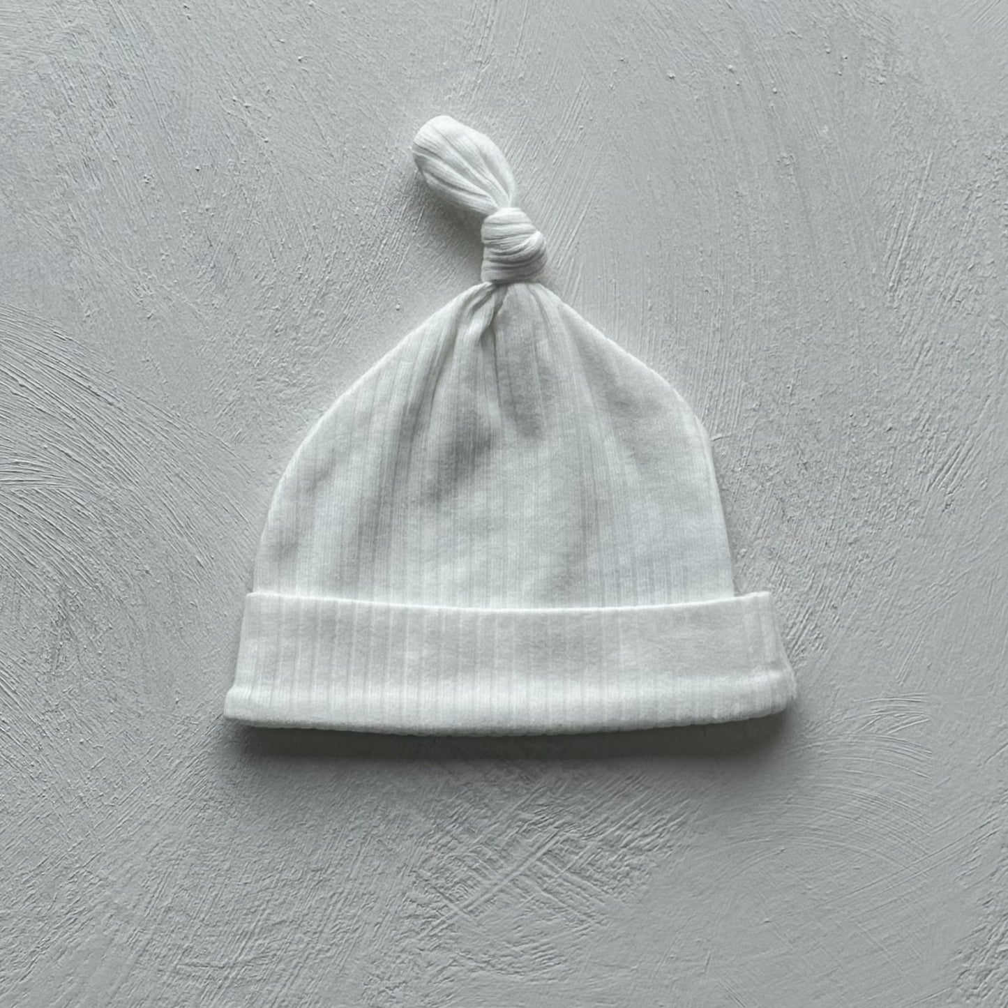 Organic Ribbed Beanie - Snowflake