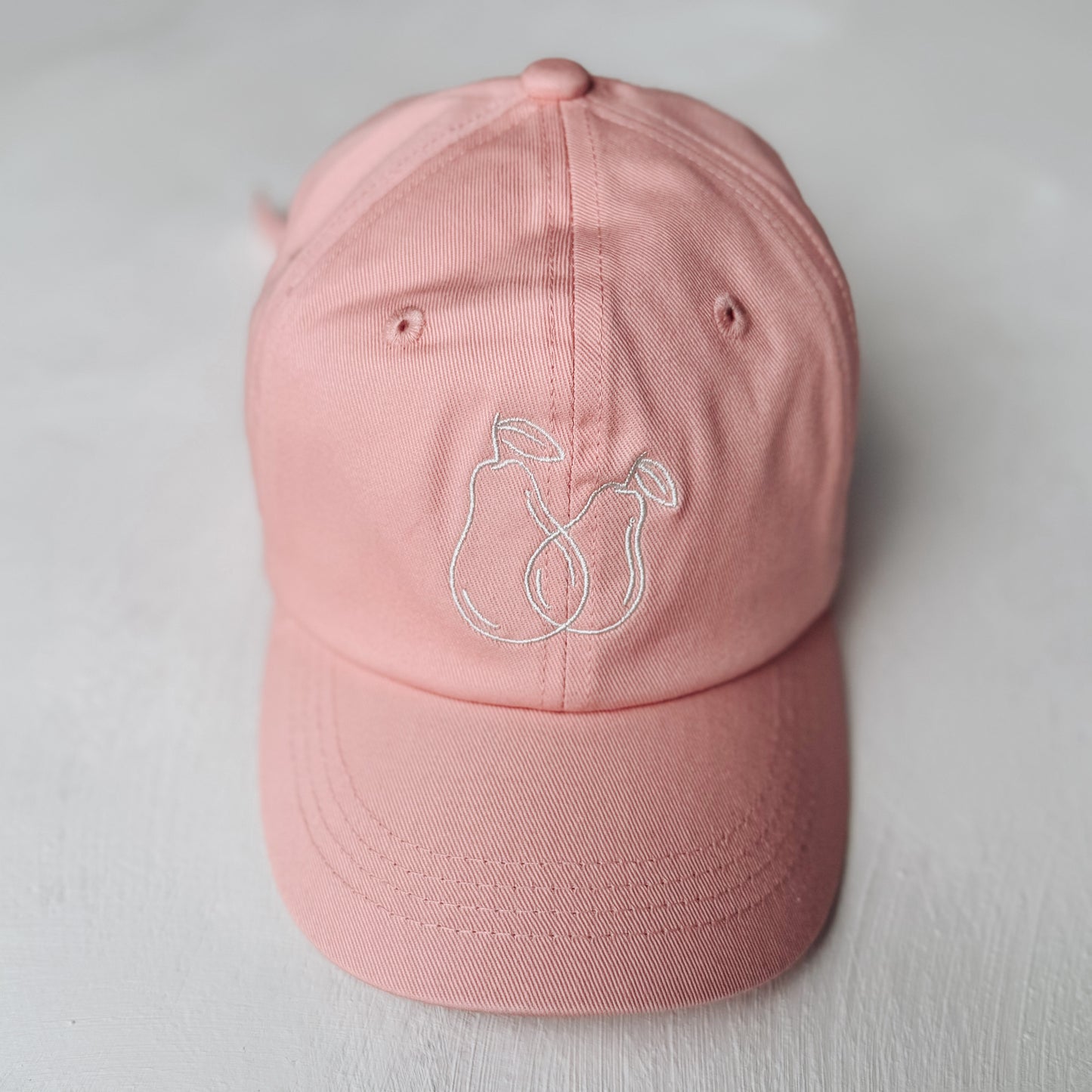 Toddler Cap - Pink/White