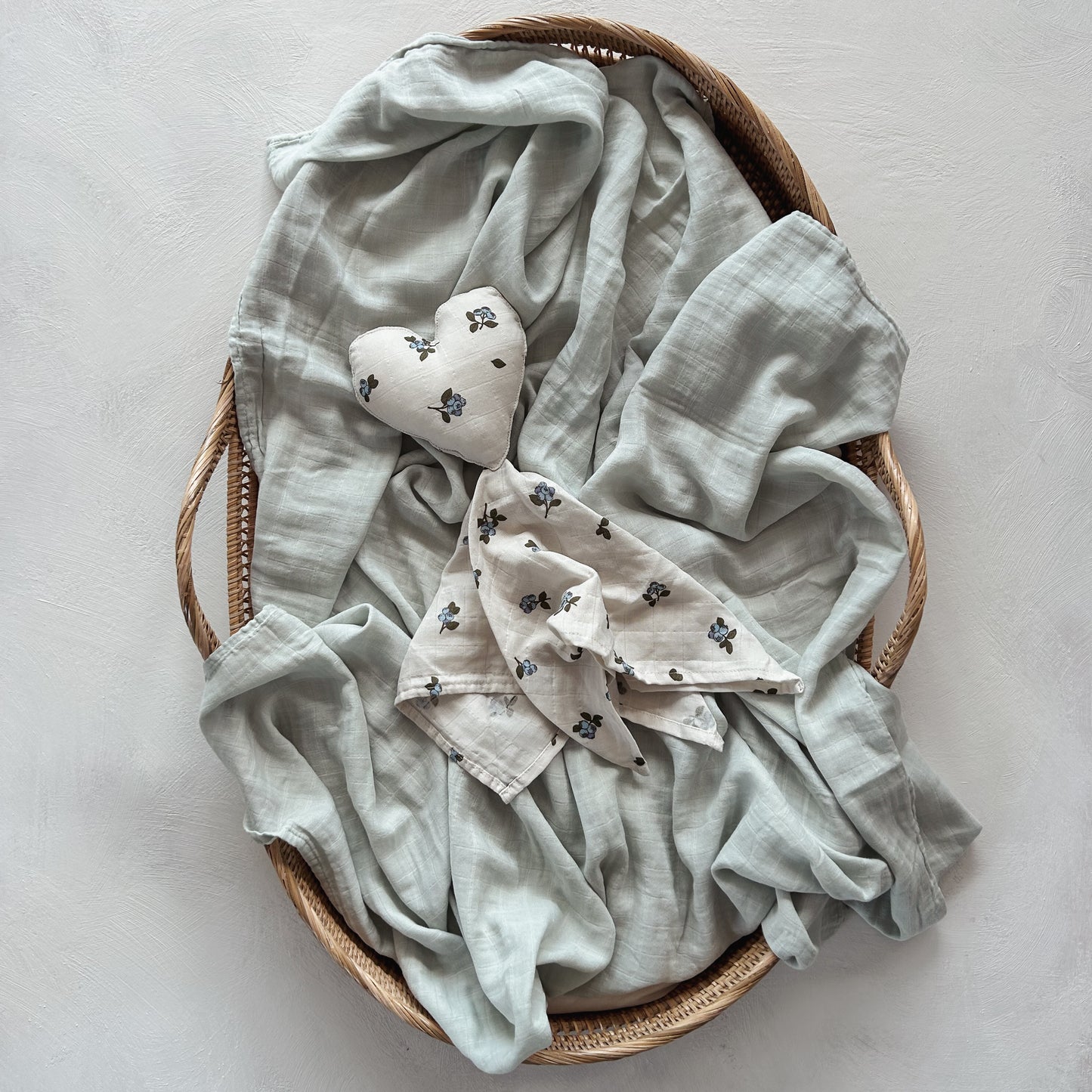 Organic Cotton Comforter - Berry Bloom