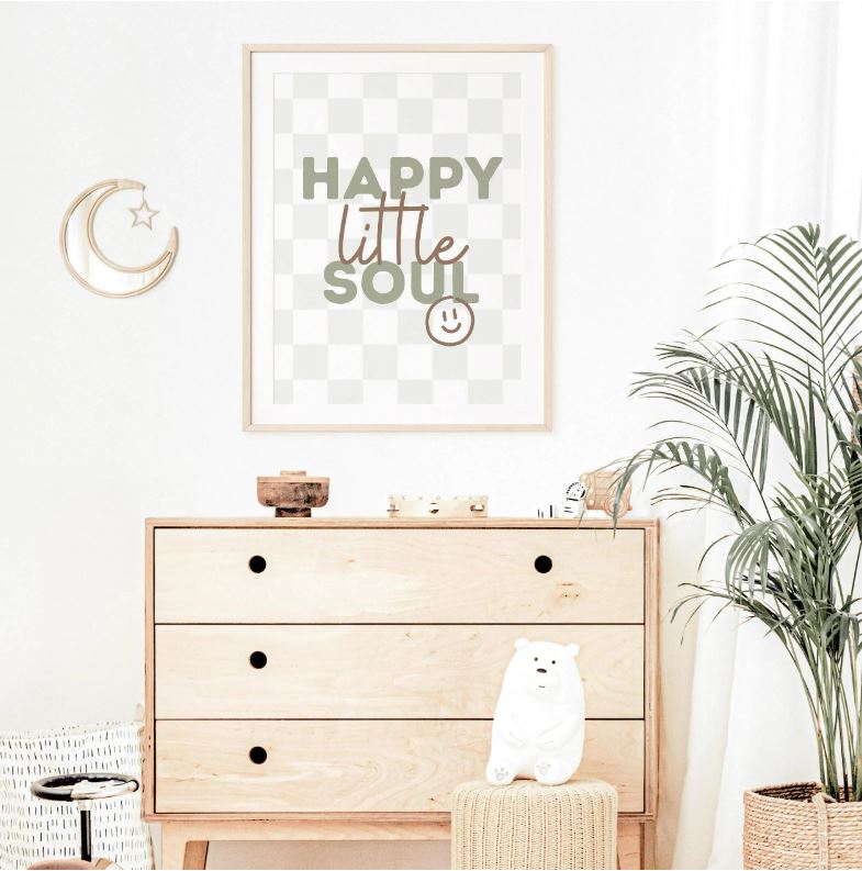 Happy Little Soul Instant Art Print