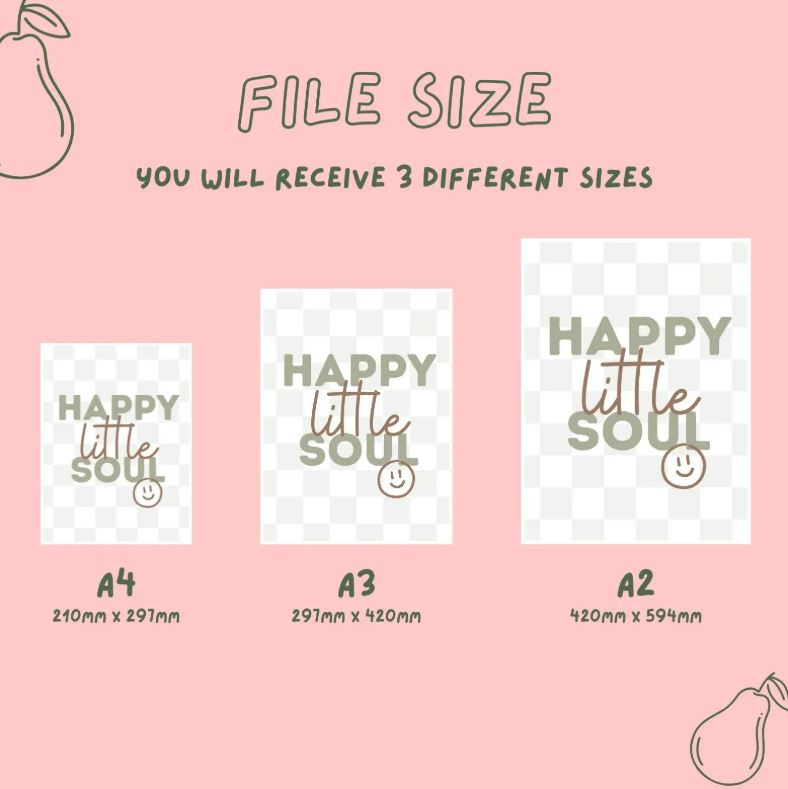 Happy Little Soul Instant Art Print