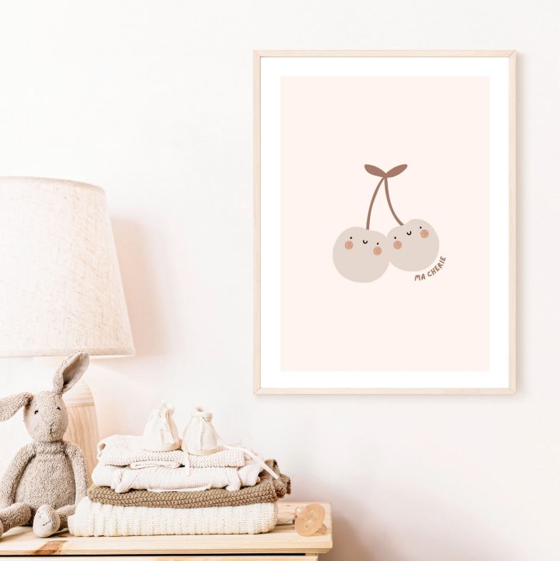Ma Cherie Instant Art Print